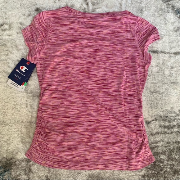 Champion Women’s Soft Touch Ruched Tee, - Picture 2 of 8